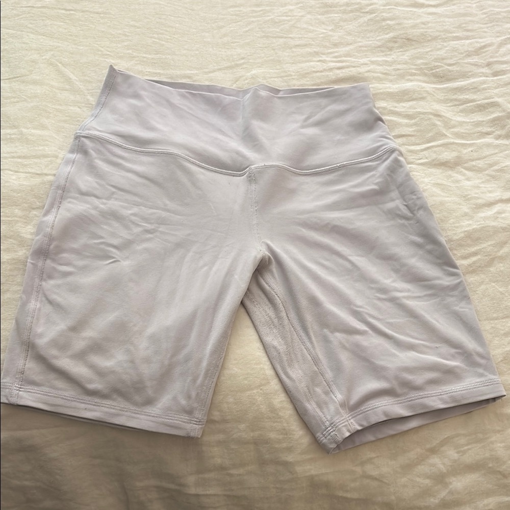 Lululemon Lilac Bike Shorts